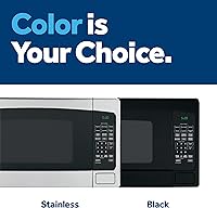 Vista 6 de GE Horno microondas para encimera, capacidad de 1,200 vatios, 2.0 pies cúbicos, 8 ajustes de cocción de ajuste automático, tecnología de bloqueo