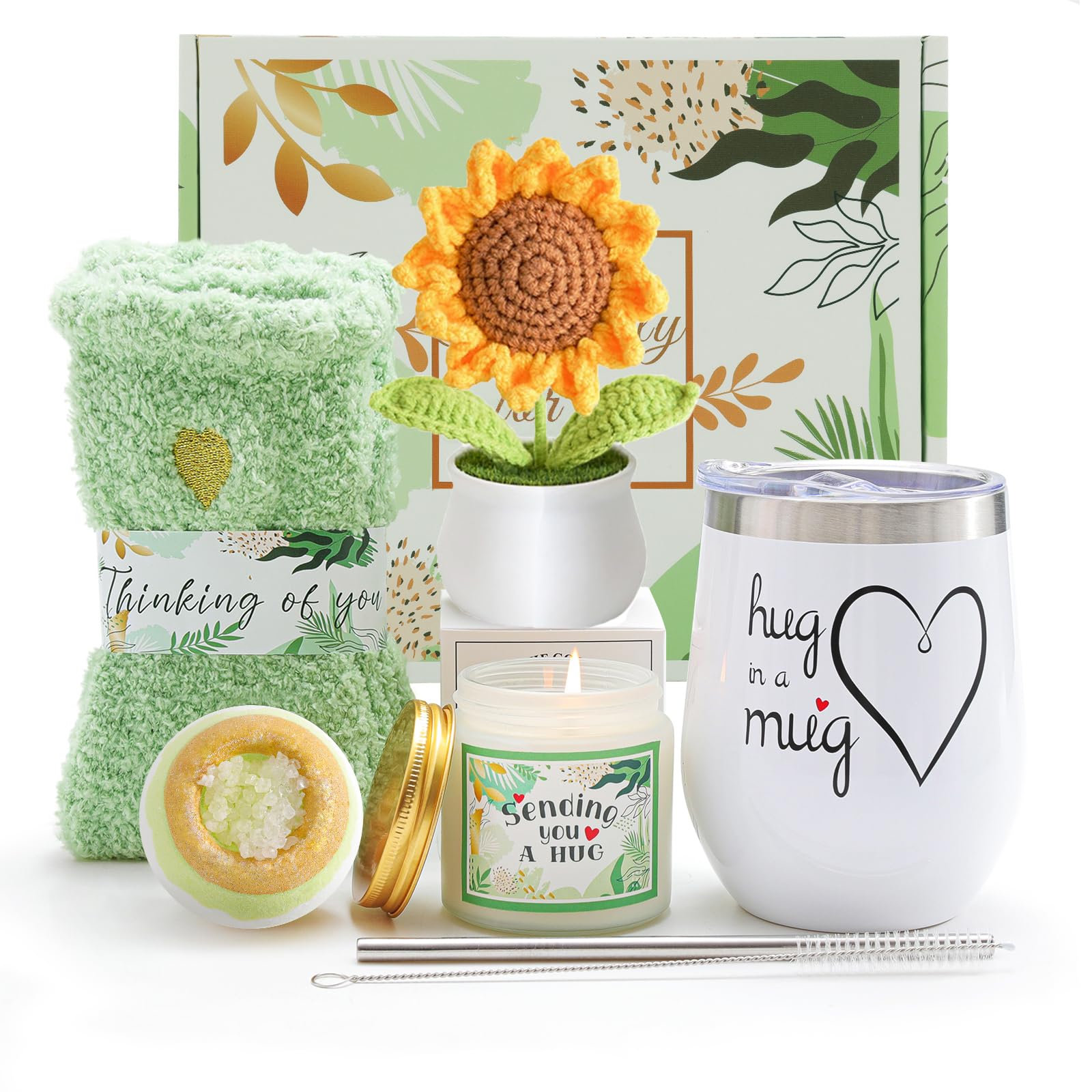 AMILEBERLY Geschenke für Frauen,Muttertagsgeschenke für Mama,Gute Besserung Geschenke für Mama,Geburtstagsgeschenk für Beste freundin18 30 40 50 70,Geschenkset Schwester Kollegen