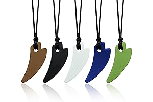 Loopin Chewie: A 5-Pack of Empowering Sensory Chew Necklaces for Exceptional Individuals