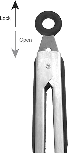 Miniatura 8 de Farberware Juego de 2 pinzas clásicas con punta de nailon, color negro