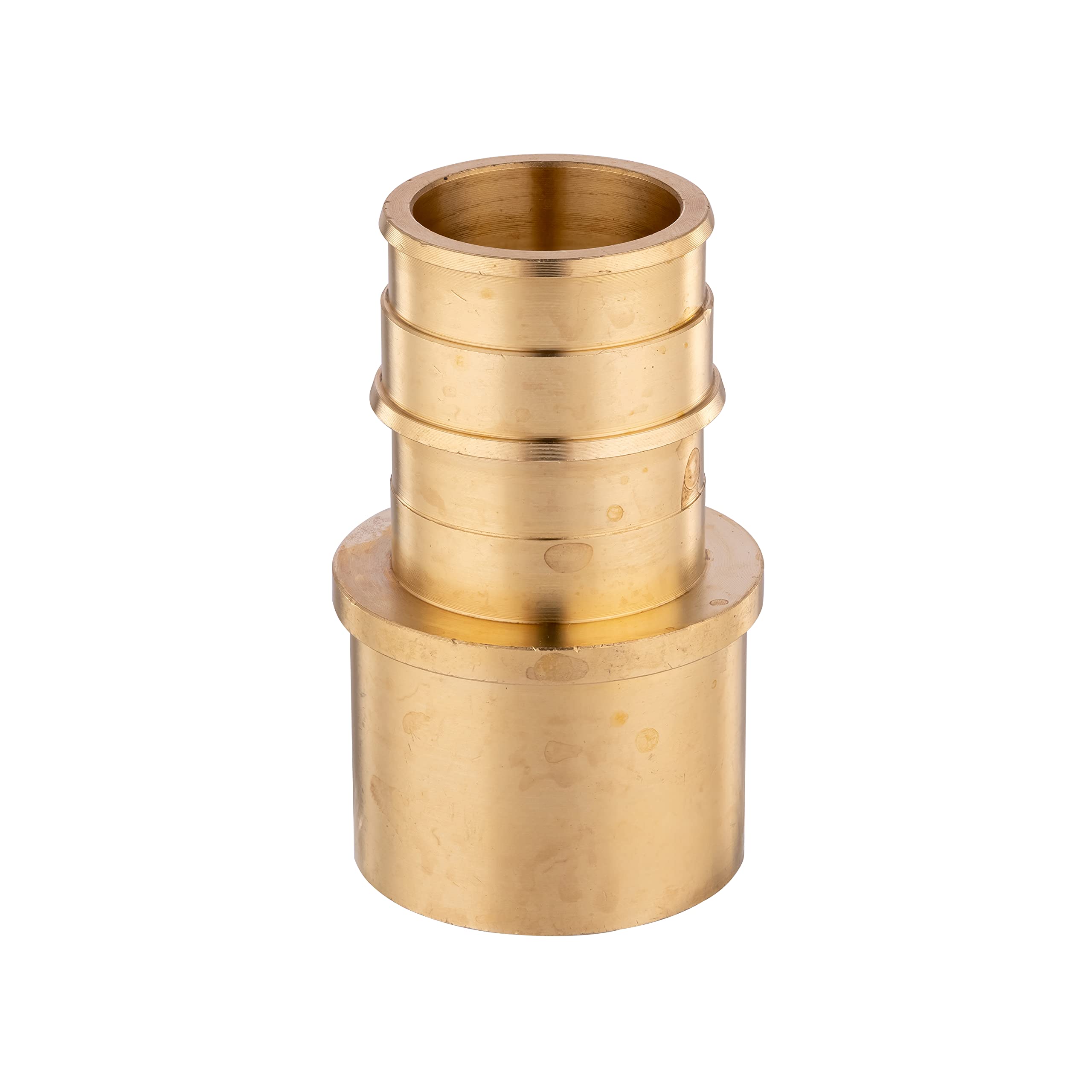 EFIELD Pex A Expansion Full Flow Brass Fitting 3/4 "x 3/4" Adaptador de sudor macho (dentro del tubo de cobre), F1960 sin plomo, 5 piezas