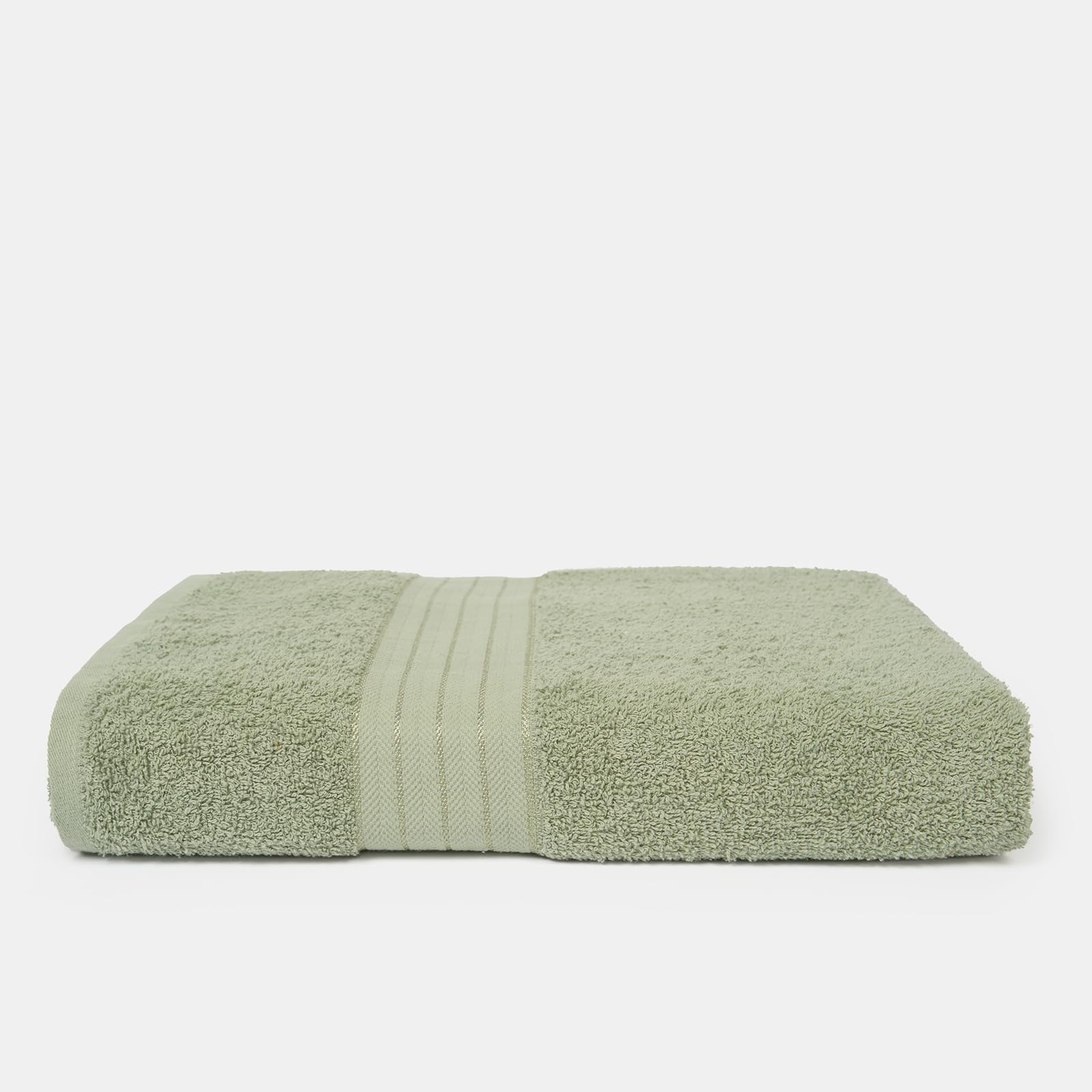 Brentfords Hand Towels For Bathroom, Super Soft 100% Cotton Absorbent Fade Resistant Quick Drying Hand Towels For kitchen Gym Household Essentials, Sage Green-50x80cm โ image 1