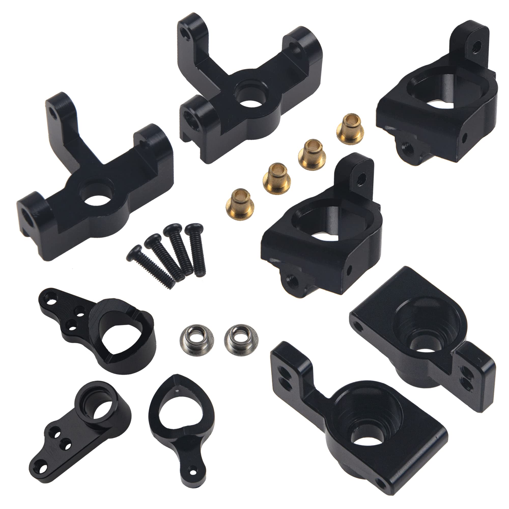 knuckle ナックル CLUT HERO littlechopdesign Amazon.com: ShareGoo RC Steering Knuckle Kit Hub Carrier C