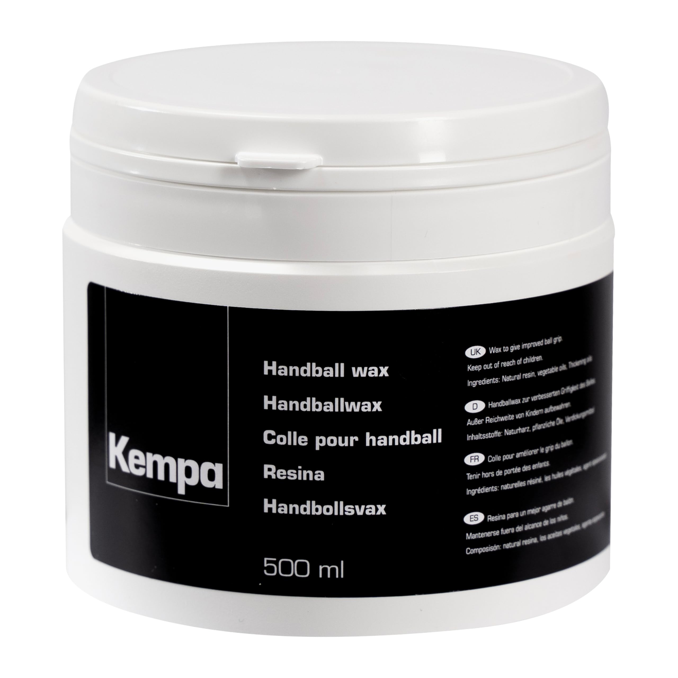 Kempa Unisex's Handball Resin, White, One Size