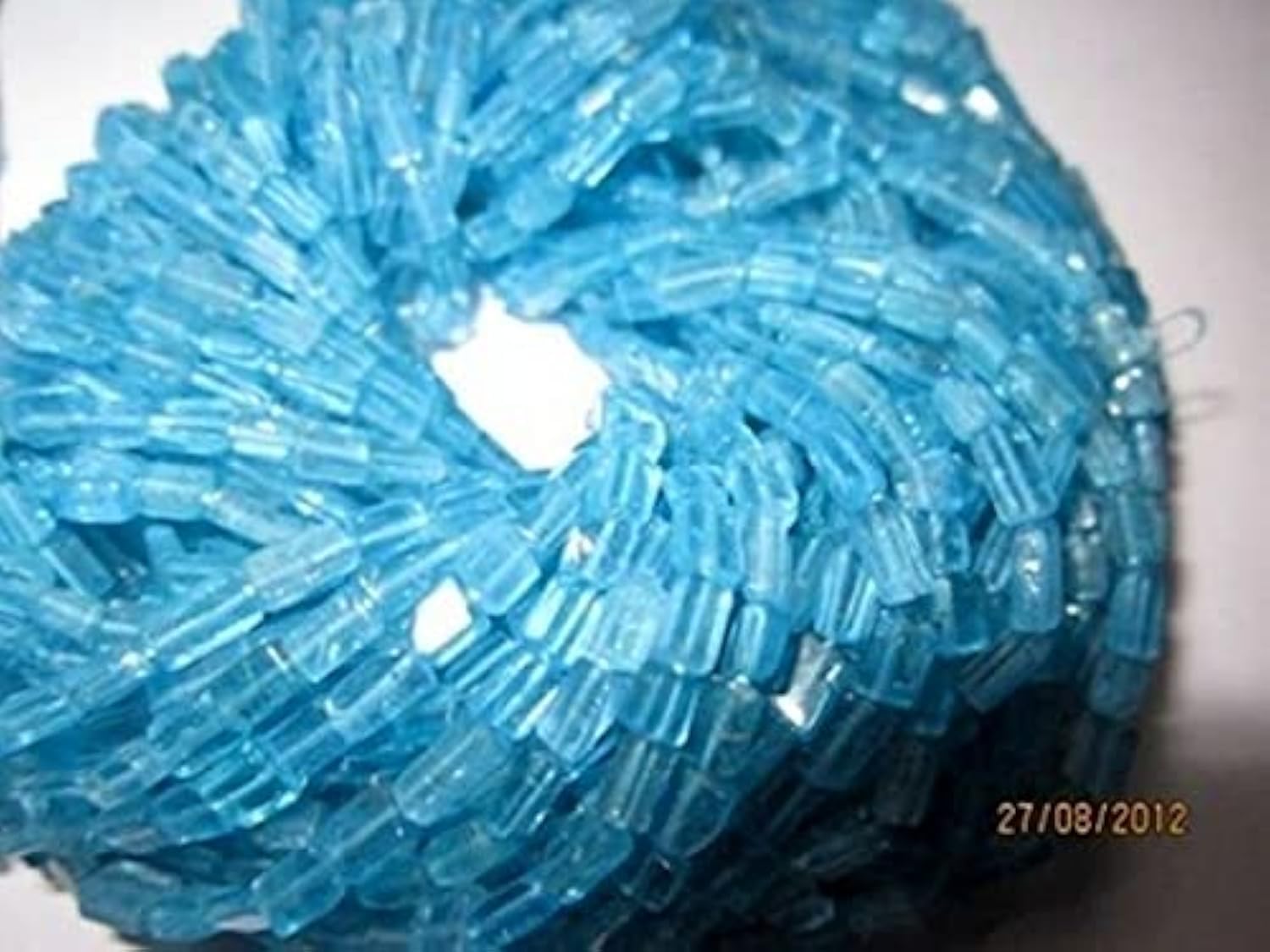 Perles cubes en apatite bleue naturelle le cadeau idéal pour créateurs de bijoux