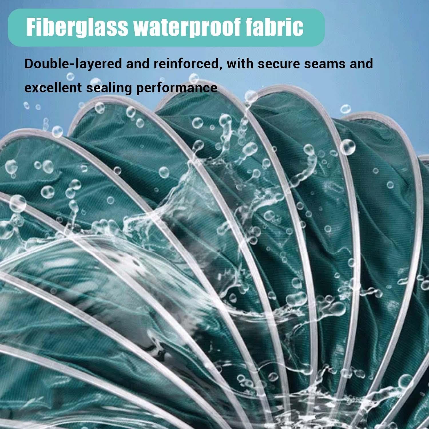 120mm Tubo De Ventilación Flexible, Manguera De Flexible PVC De Escape
