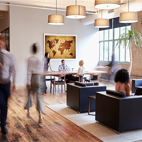 Miniatura 5 de JBER Art Acoustic Panels Decorative, 6 Pack Acoustic Panels Art for Wall Decoration with Self Adhesive, Suitable for Recording Studio, Home