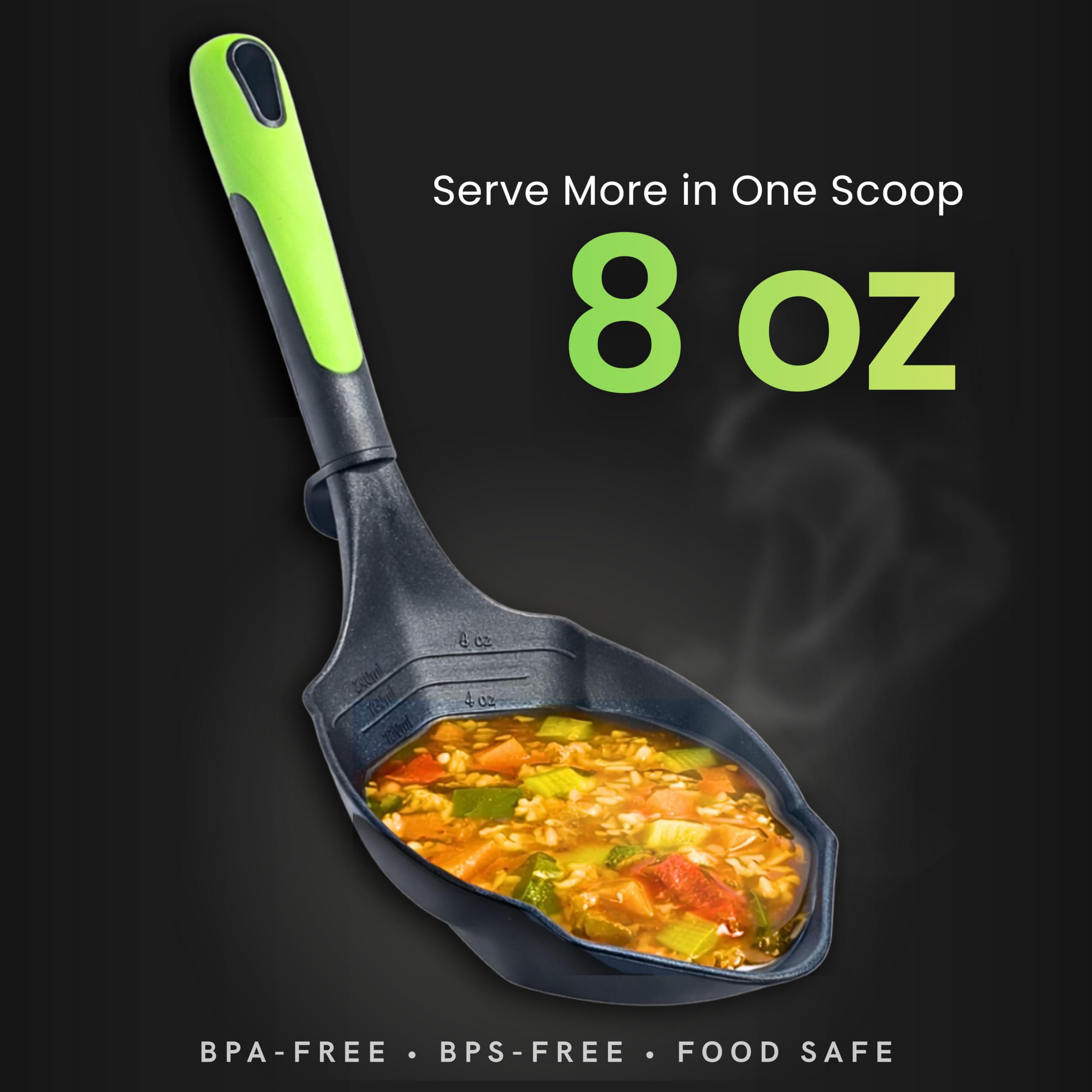 Supa Ant Soup Ladle - Heat Resistant & BPA-Free -2 Supa Ant Soup Ladle - Heat Resistant & BPA-Free -2