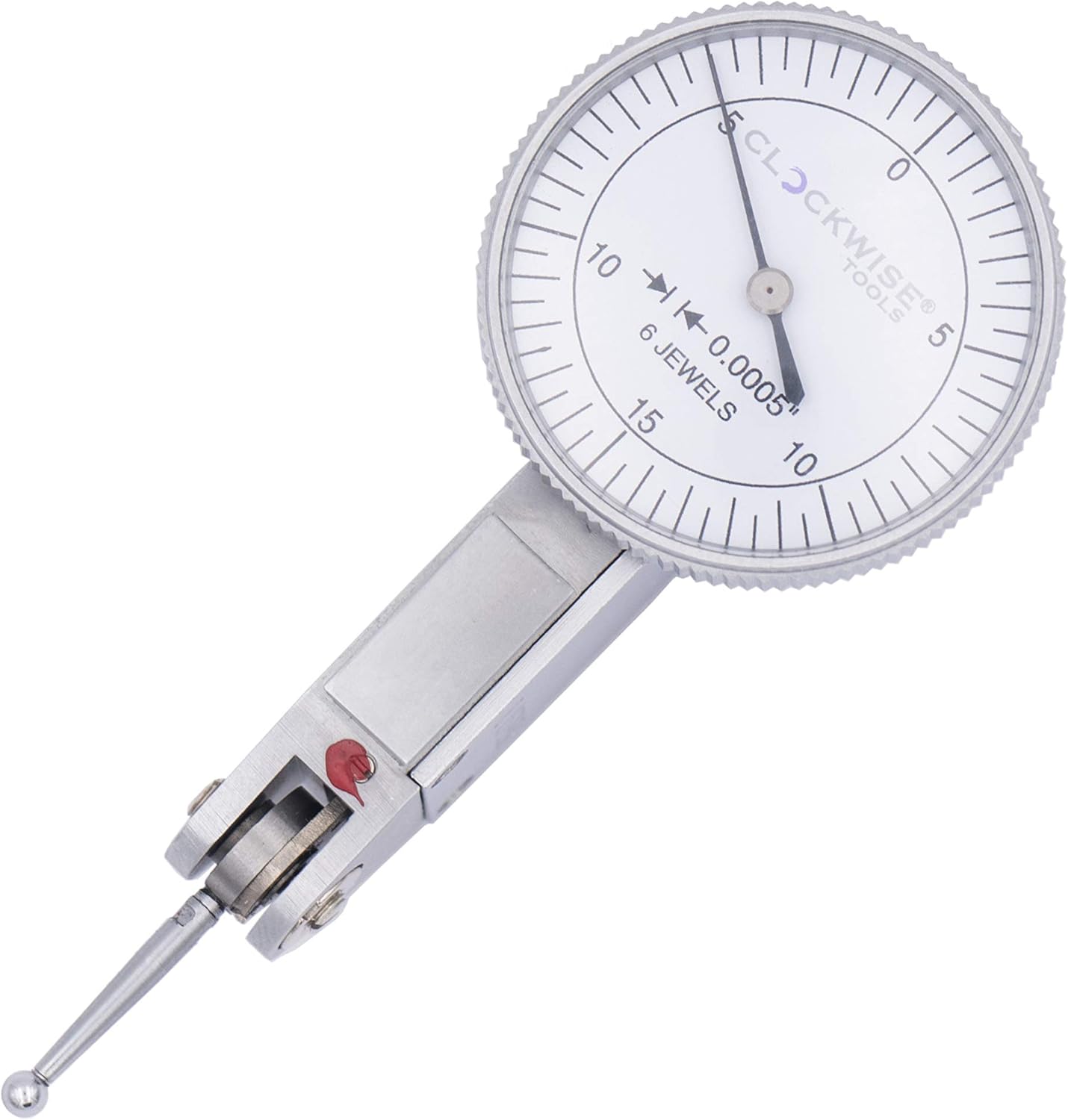 Clockwise Tools DITR0305 Dial Test Indicator 6 Jewels 0.03'' x 0.0005