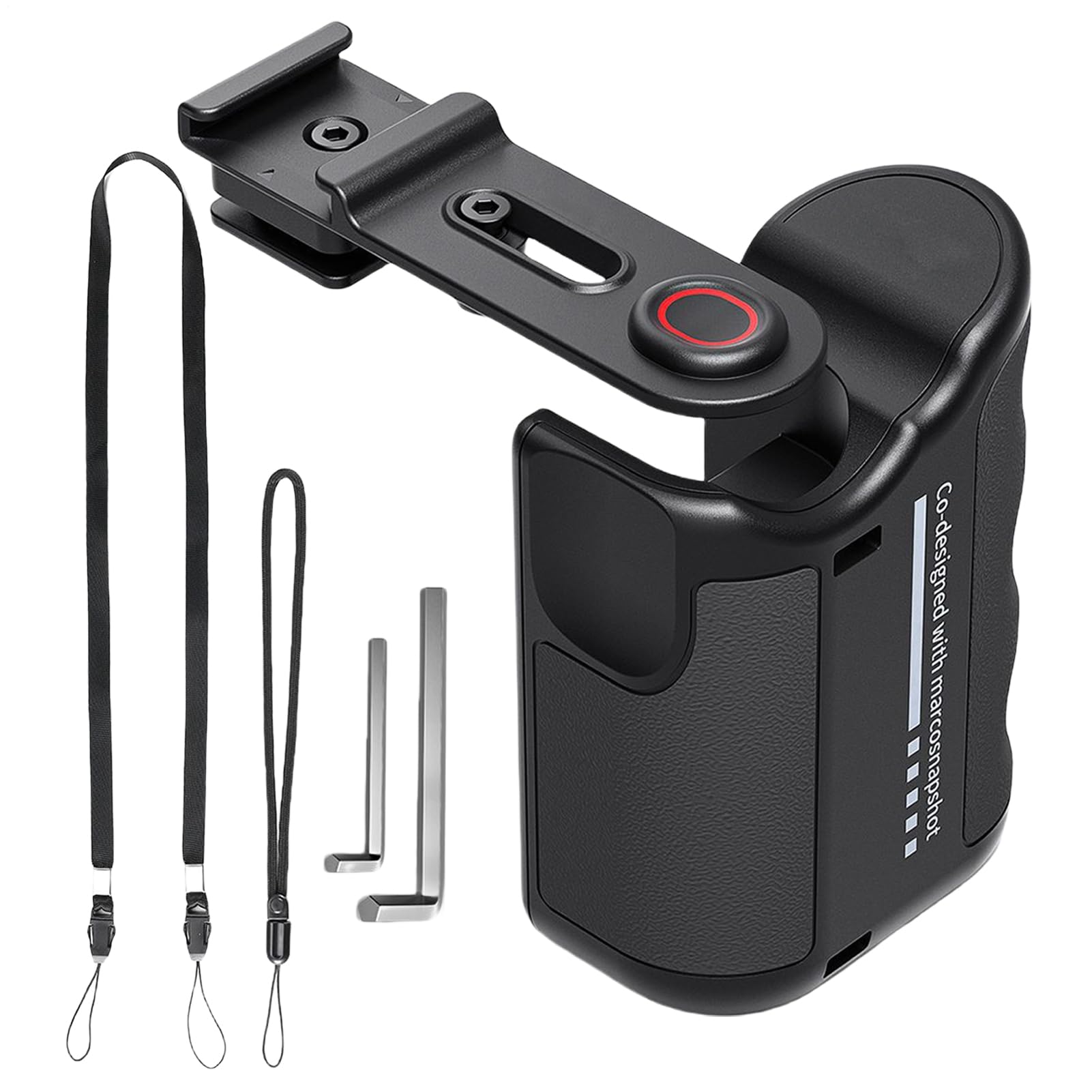 Mango Jaula Cámara Estabilizador De Mano con Soporte Digital para Grabación | Mango Estabilizador Para Video De Acción Selfie Callejero Vlogging Video Digital Diario Exterior Hombres