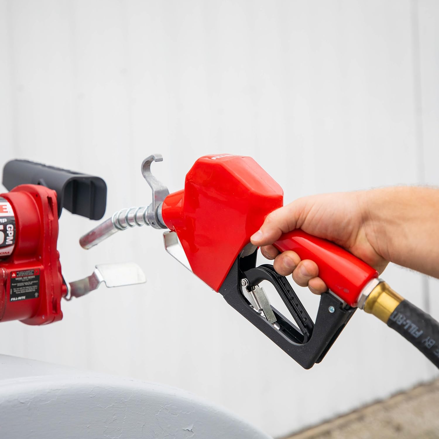 Fill-Rite SDN075RAN ¾" 3 to 15 GPM Automatic Standard Duty Fuel Transfer Nozzle, Red - For Gasoline, Diesel, Biodiesel up to B20, E15 & Kerosene