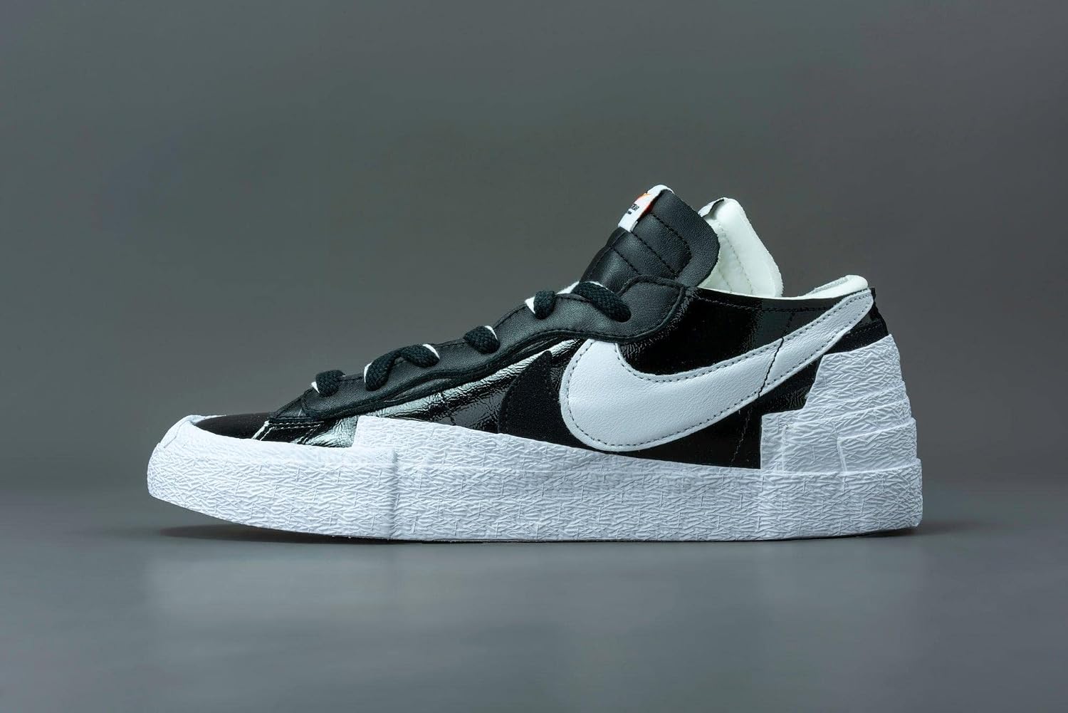 Sacai Blazer Low by Nike - Magma Orange / White