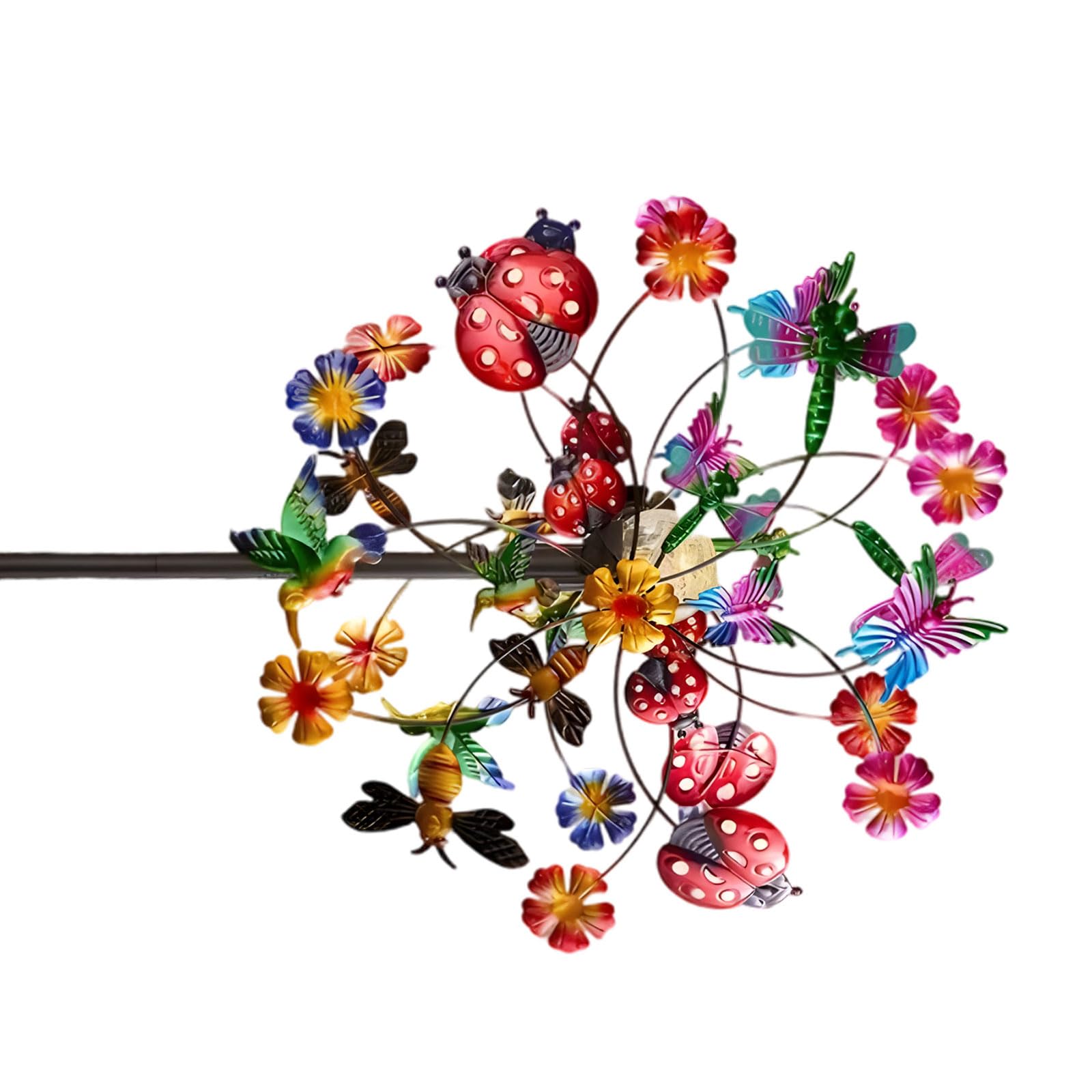 Turning Garden Windmill Decoration Perfect for Adding Appeal to Your Outdoor Area Retro Windmill Grass Decor