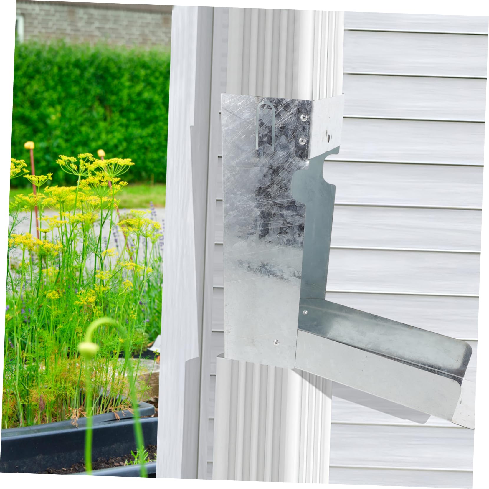 Desviador de Barril de Lluvia para Jardín Estándar 3x4 Pulgadas, Recolección de Agua de Lluvia para Riego de Césped, Diseño Plegable Compacto y Reutilización