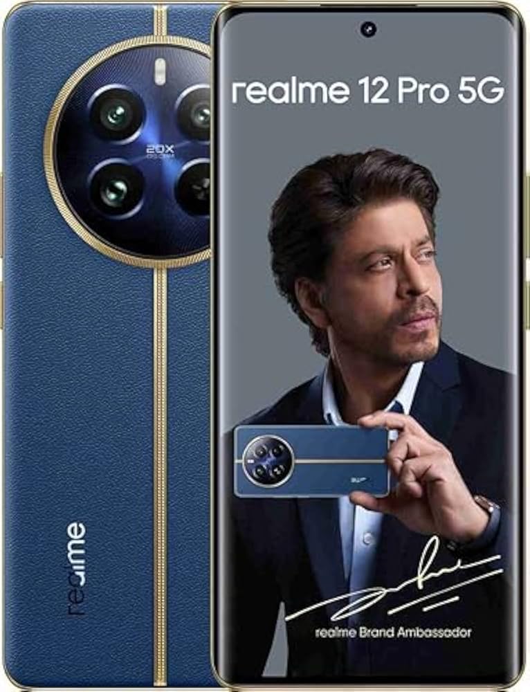 スマートフォン本体 realme 12 Pro 5G 12/256GB Realme 12 Pro 5G, Dual SIM, 256GB+12GB RAM, Submarine Blue