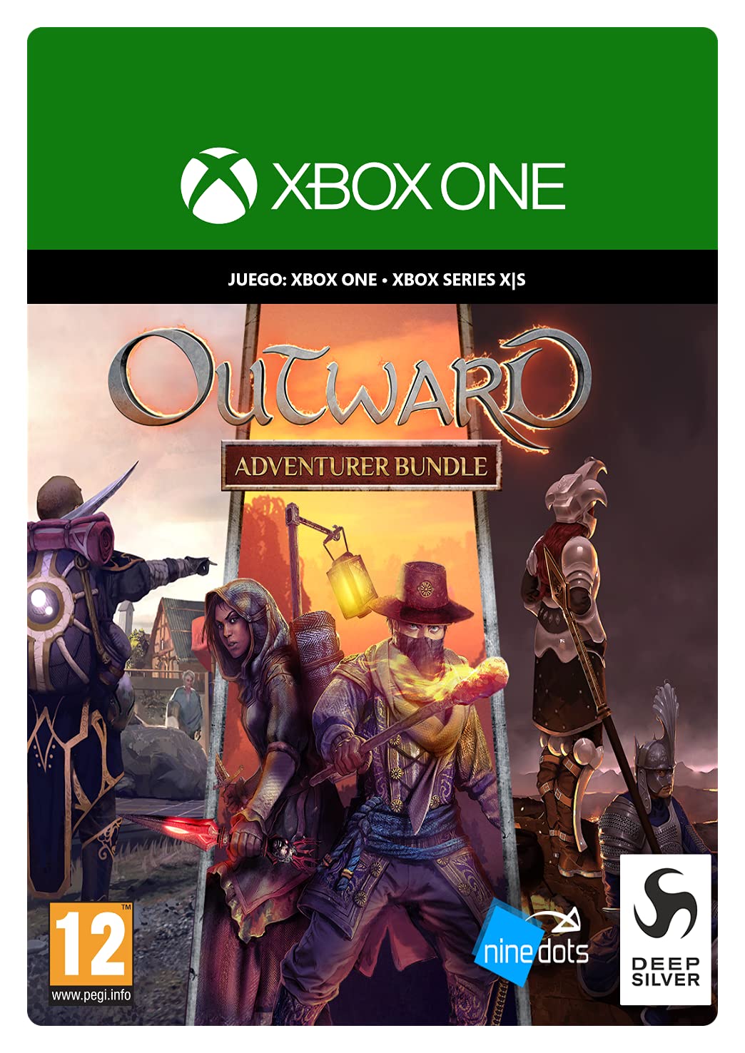 Outward Adventurer Bundle Xbox código de descarga para jugar sin disco hoy 2