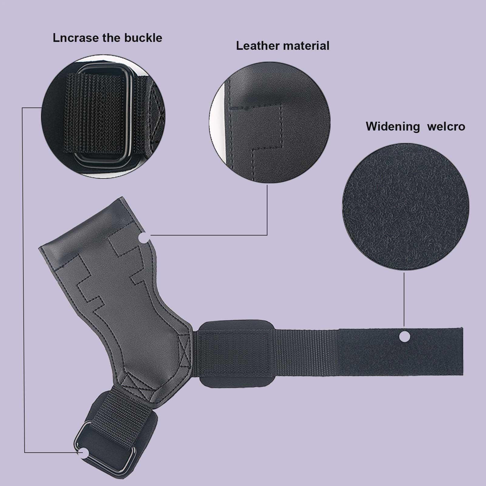 5 pz Ganci di Sollevamento - Guanti di Sollevamento con polsiera, Cinghie di Sollevamento con Power Grip per Peso Morto, Guanti di Sollevamento per Peso Massimo e ripetizioni