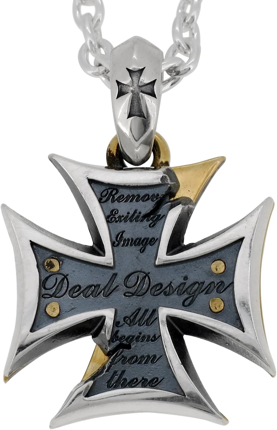 DEAL DESIGN ペンダントヘッド メンズ ブランド シルバー