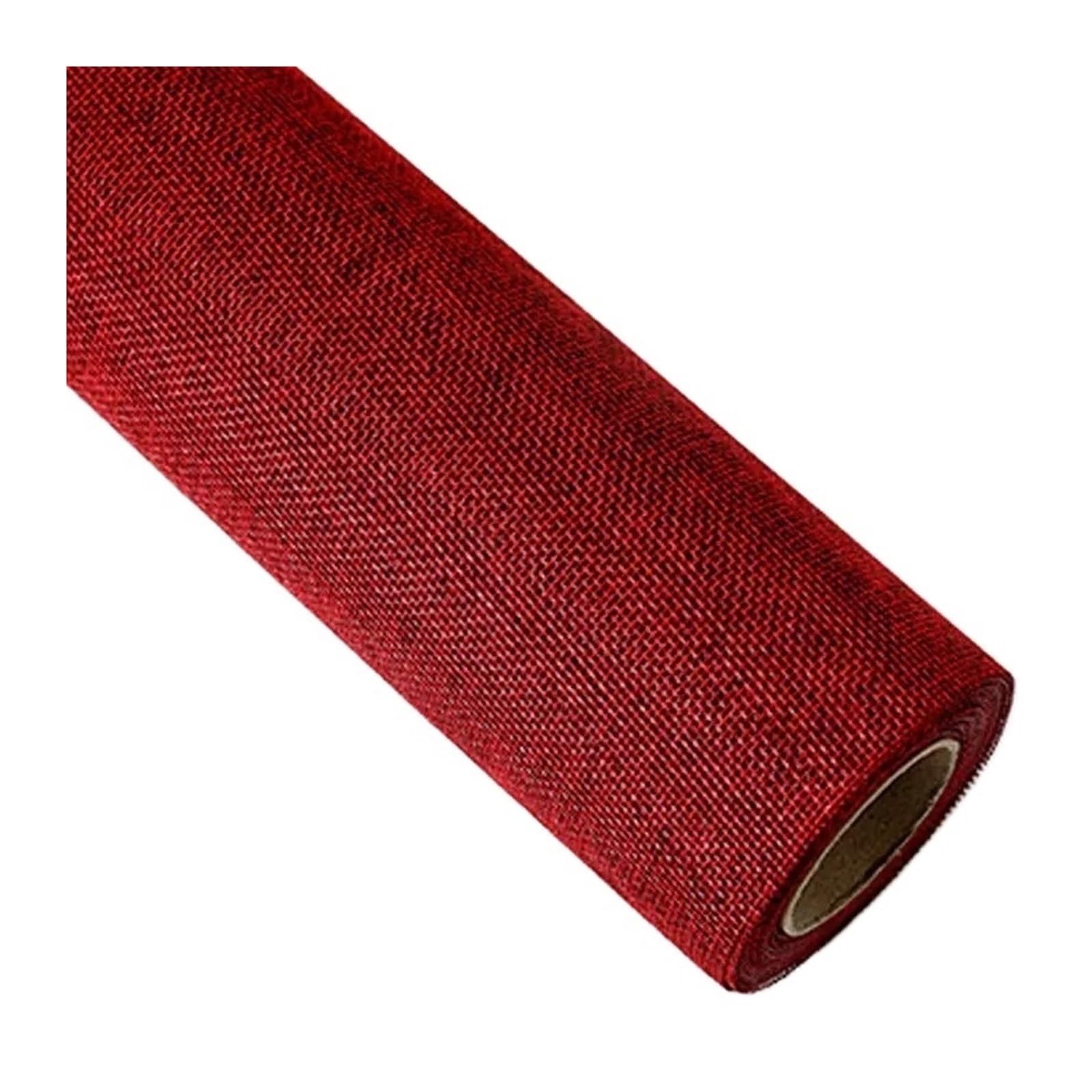 Parche Adhesivo de Tela Parche de reparación lino, renovación asientos, reemplazo tela, taburete autoadhesivo, restauración agujeros en la cabecera cama(Red 450x1500mm)