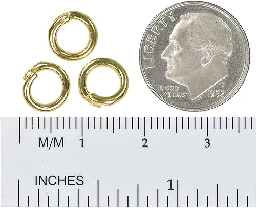 Vista 46 de uGems Diseño de bloqueo de anillo de salto seguro de 0.315 in: Mecanismo de torsión, alineación y crimpado fácil de usar para un cierre duradero