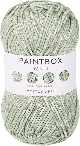 Miniatura 35 de Paintbox Yarns Hilo Aran 100% Algodón 1.76oz (50g), 93 Yardas (85m) - Lana Peinada Vino Tinto para Ganchillo o Tejer - Suave, Ligero para Suéteres