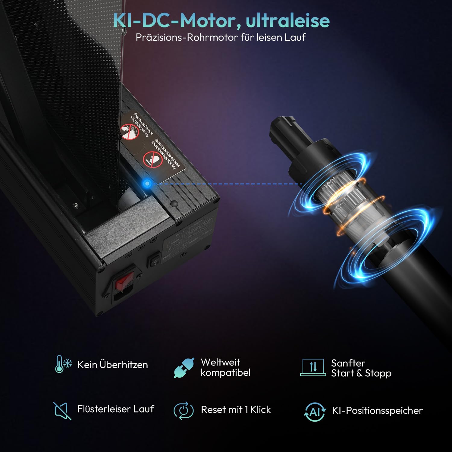 Beamer Leinwand, 100 Zoll Bodenstehend Ausziehbar Elektrisch, ALR CLR, 4K UHD Laser TV Bildschirm,Heimkino Tragbar, Screen für Ultrakurzdistanzprojektor, Keine Montage, Classic