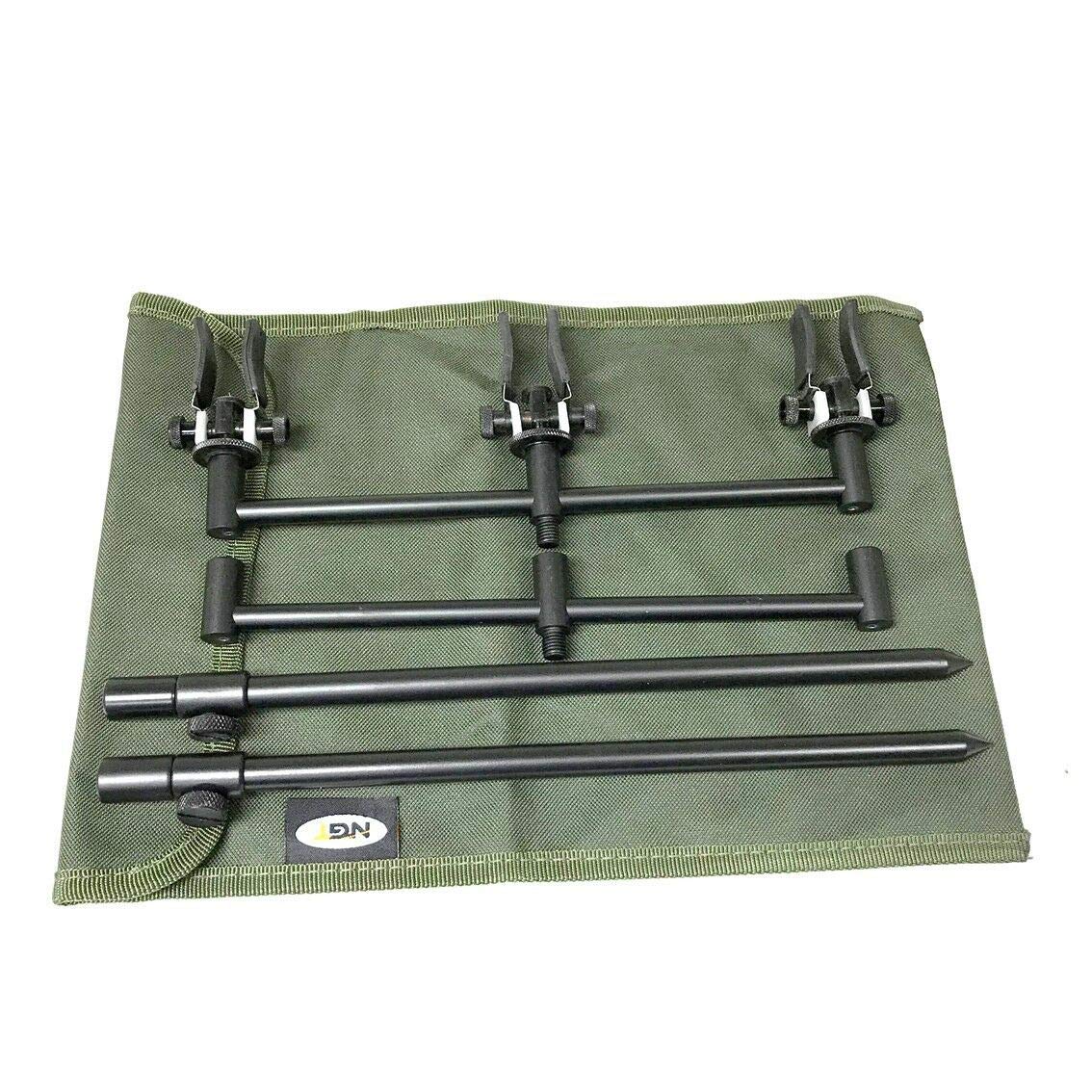 CARP FISHING PINK ALUMINIUM SPECIALIST ADJUSTABLE SUPER LITE BUTT ROD REST (6xPink)