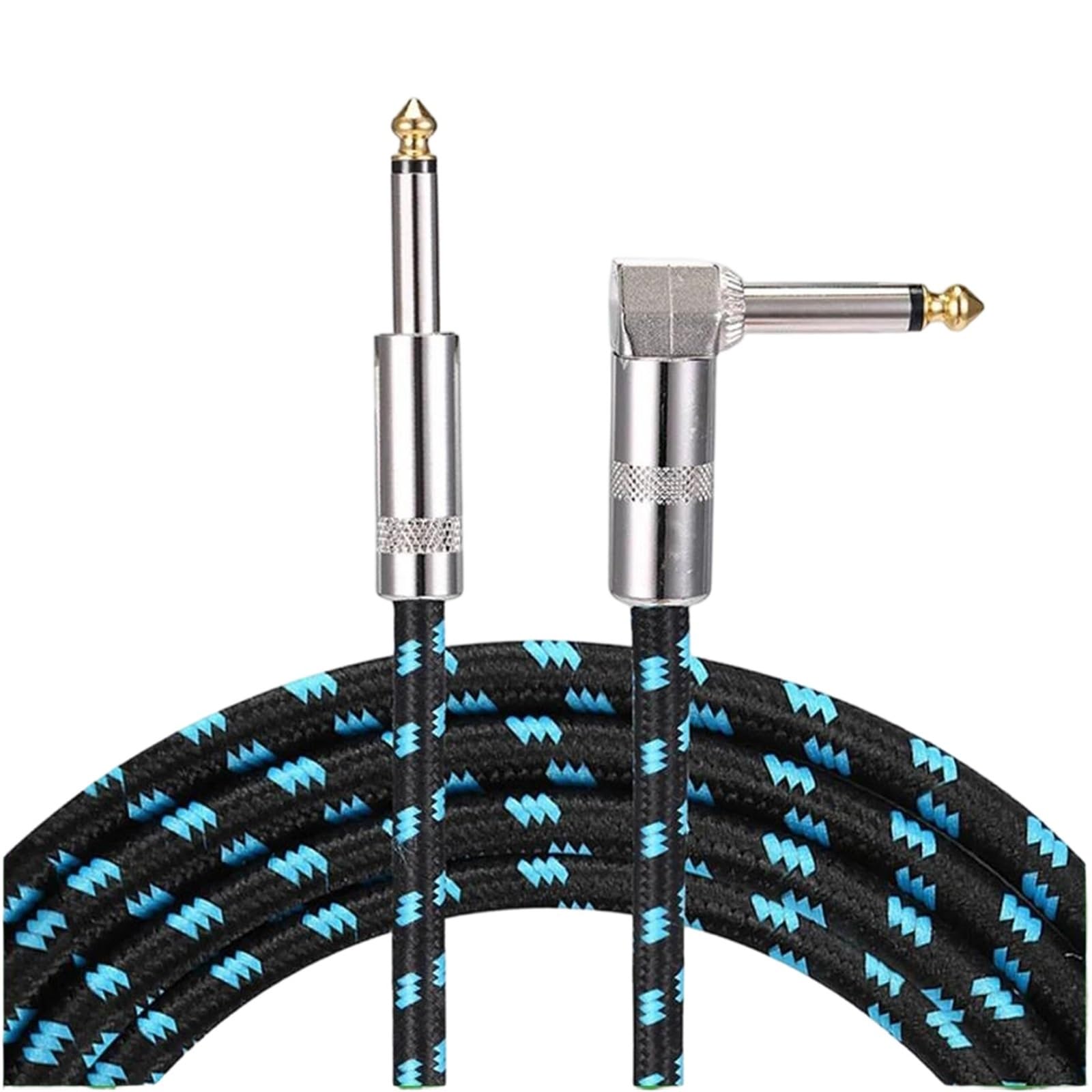 Kabel Do Gitary Przewód Do Gitary Elektrycznej Lub Mandoliny Od Kąta Prostego Do Prostego