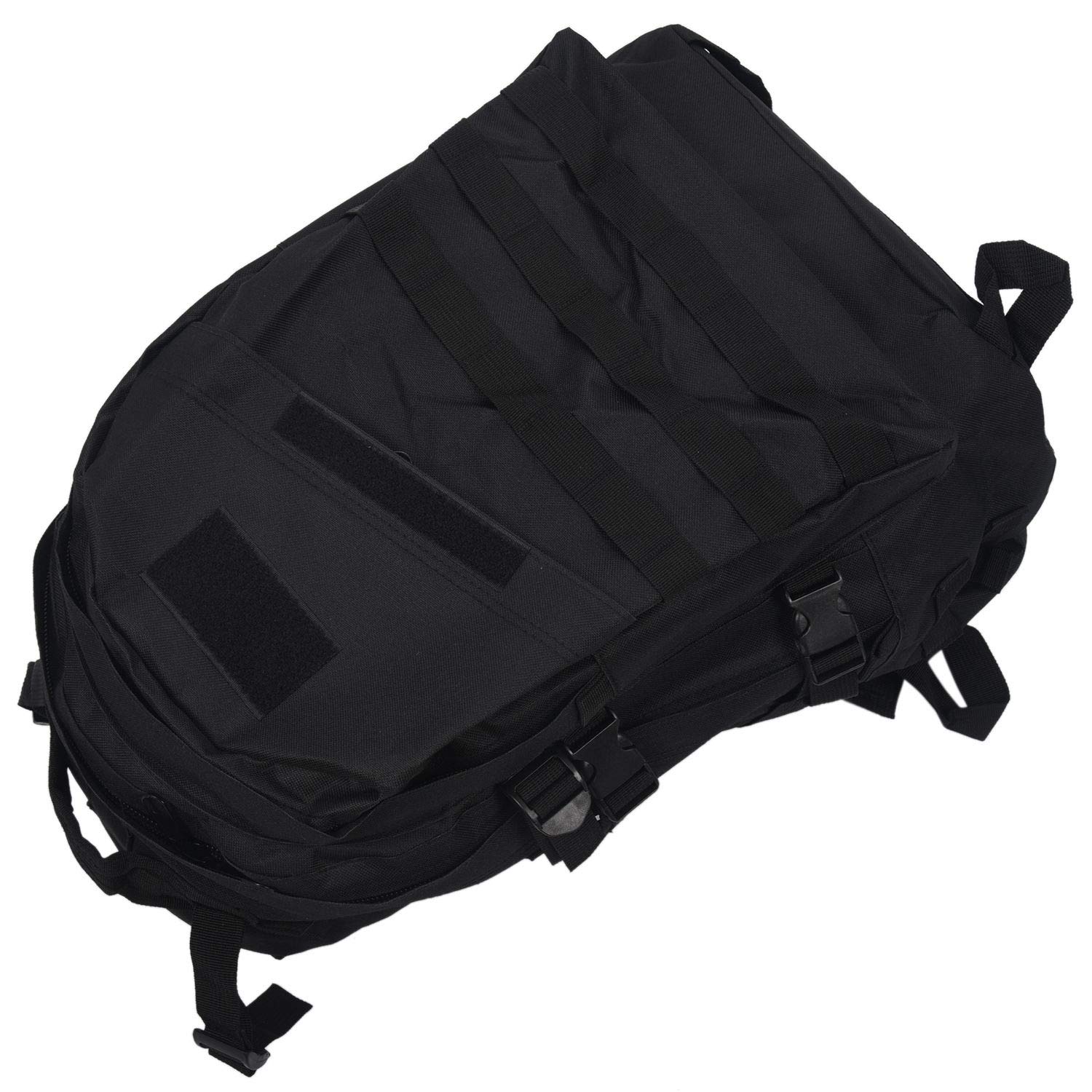 Outdoorowy plecak wojskowy 40 l, 600D, wodoszczelny, z tkaniny Oxford, torba taktyczna, kamuflaż, sport, podróże, wędrówki, torba czarna