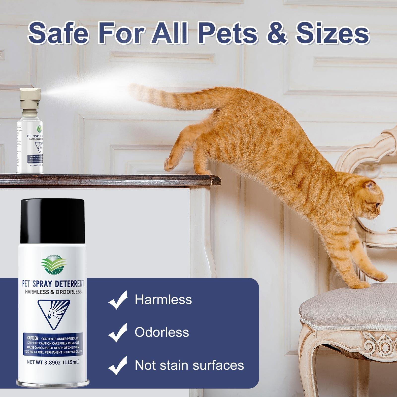 Cat Repellent Motion Sensor Air Spray Cat Cat Air Blaster Motion - Main Image