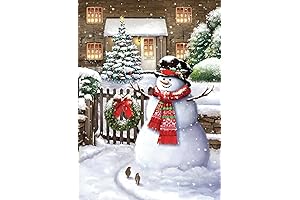 Tontut Christmas Diamond Painting Kit for a Snowy Christmas Tree