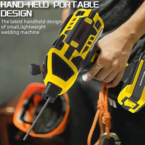 Miniatura 5 de SakerPlus Soldador 2025, 110V Sakerplus Máquina de soldadura eléctrica portátil Mig, 6 engranajes 20-120A Saker Plus soldador de mano con inversor