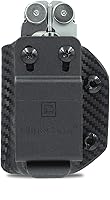 Vista 5 de Clip & Carry Kydex - Funda multiherramienta para cuero Wave & Wave + Plus, fabricada en Estados Unidos, funda para múltiples herramientas, funda