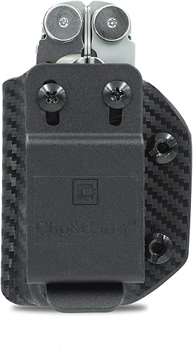 Miniatura 5 de Clip & Carry Kydex - Funda multiherramienta para cuero Wave & Wave + Plus, fabricada en Estados Unidos, funda para múltiples herramientas, funda