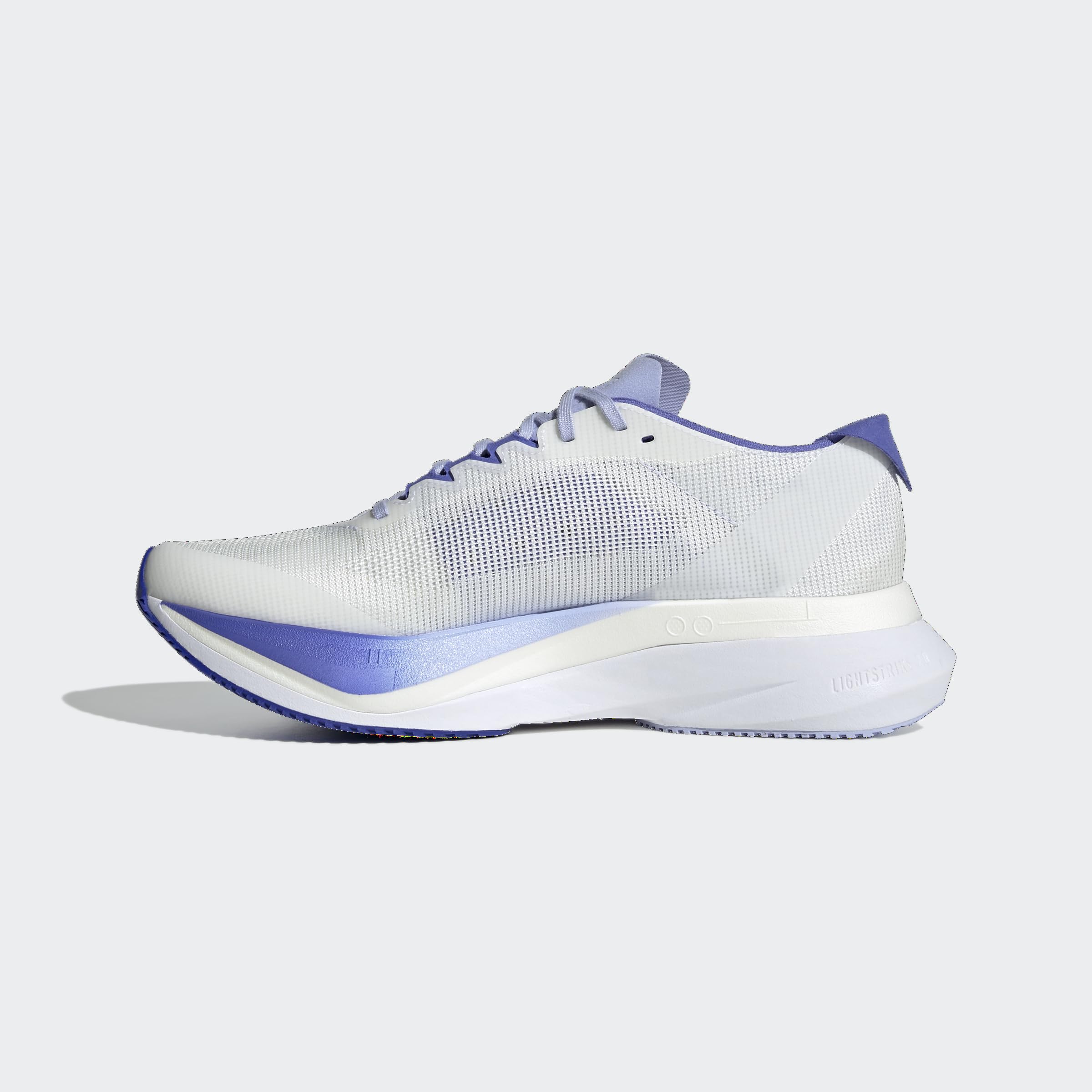 adidas Womens Adizero Boston 12 Running Sneakers Shoes - White