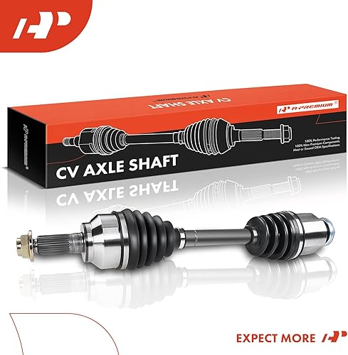 Miniatura 9 de A-Premium Conjunto de eje de eje CV compatible con Mazda 3 2005-2013, 3 Sport 2009-2013, 5 2006-2010, transmisión automática, lado del pasajero