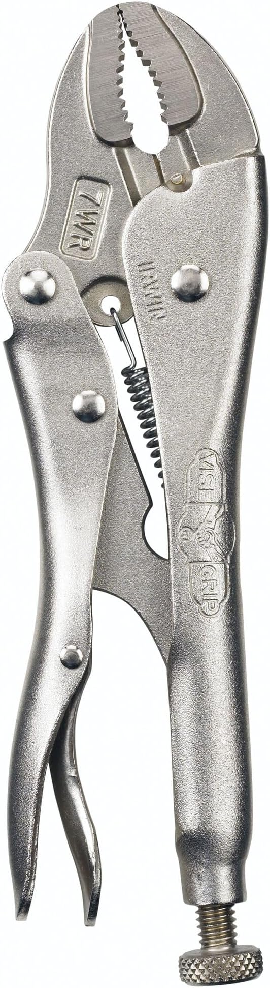Vise Grip7-Inch Curved Jaw Locking Pliers with Cutter (VGP7WR)