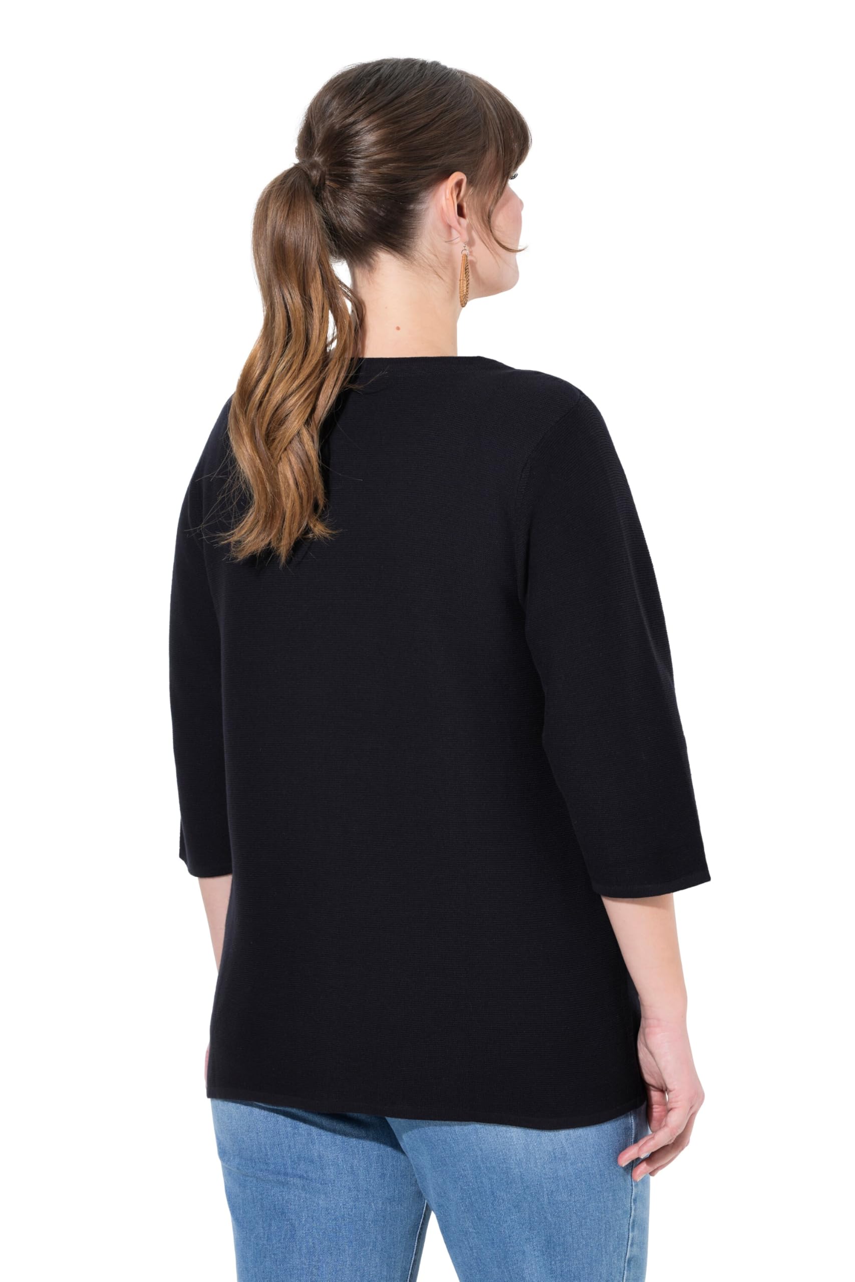 Ulla Popken Damen Strickjacke