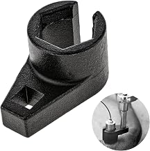 Oxygen Sensor Socket, 3/8-Inch Drive by 7/8-Inch 22mm Oxygen Sensor Socket Remover Tool, Low Profile Adapter Offset Wrench Automotive Wire Gate Accesses Sensors from Side