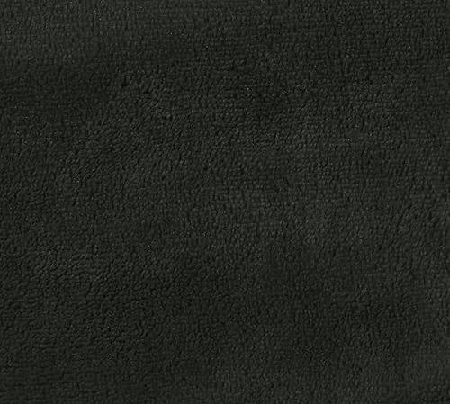 Miniatura 7 de Tienda Basics Manta Sherpa de microtinta ultra suave, individual, color carbón