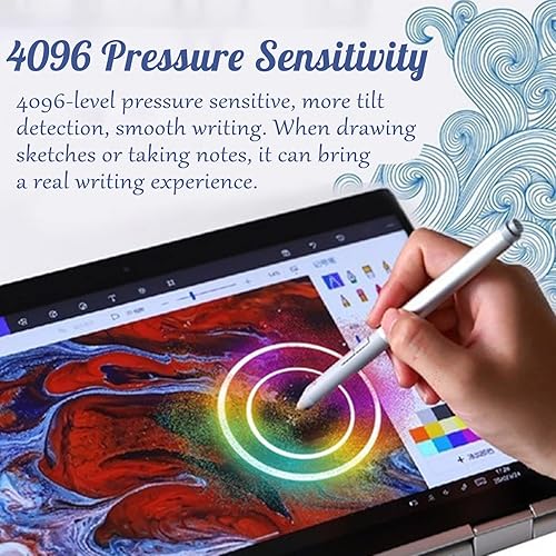 Miniatura 3 de Bolígrafo activo, bolígrafo digital de alta sensibilidad con 3 botones, bolígrafo para EliteBook x360 1030 1040, Elite x2 1013 G3, Elite x2 G4,