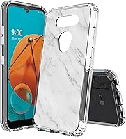 Vista 21 de Beyond Cell Compatible con LG Aristo 5, funda transparente impresa, a prueba de golpes, arañazos, compatible con LG Phoenix 5/Fortune 3/Tribute