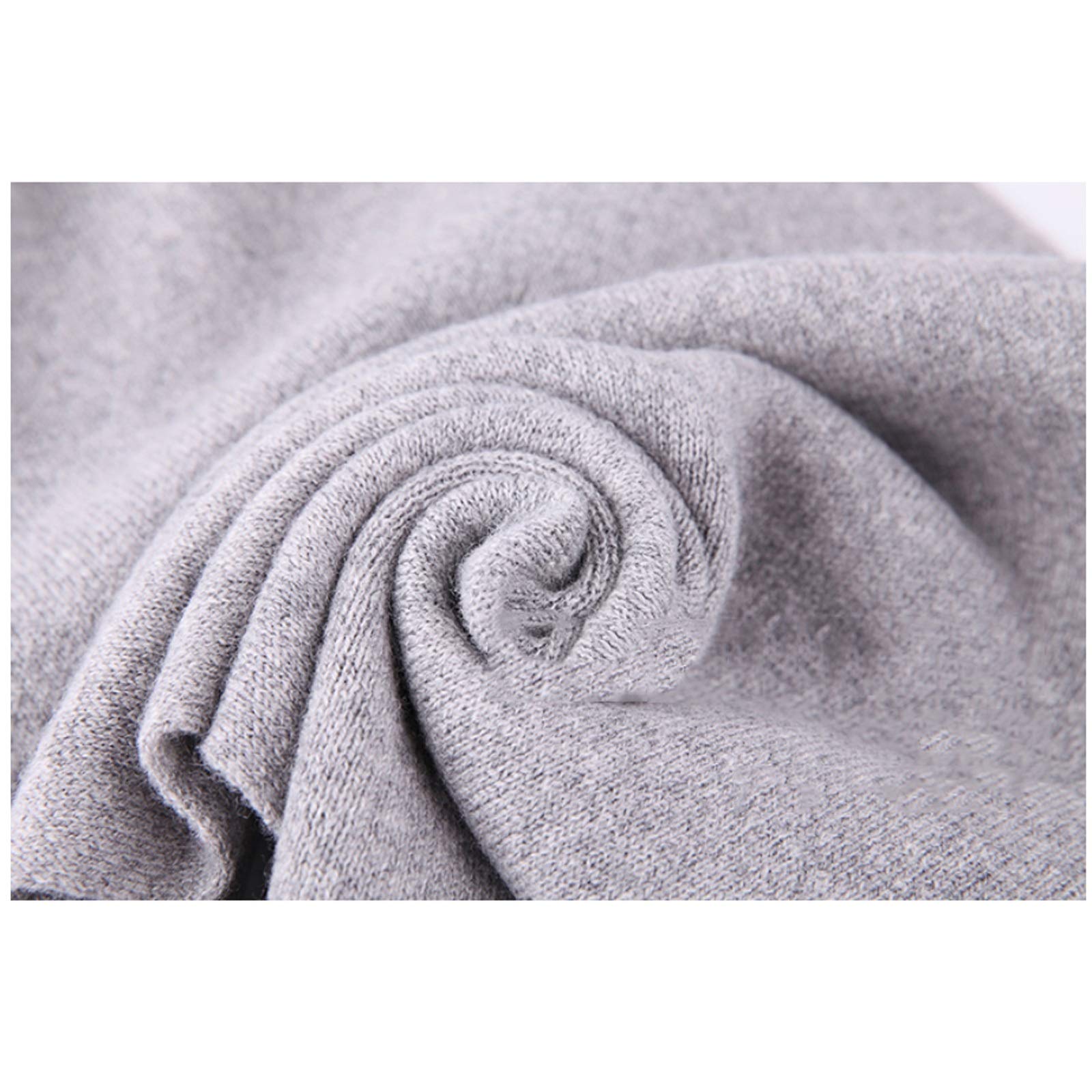 Scialle Stola Sciarpa da uomo in puro cashmere al 100% Sciarpe calde spesse di colore puro invernale Regalo di compleanno di fascia alta (con confezione squisita) Moda Autunno Inverno Caldo ( Color :
