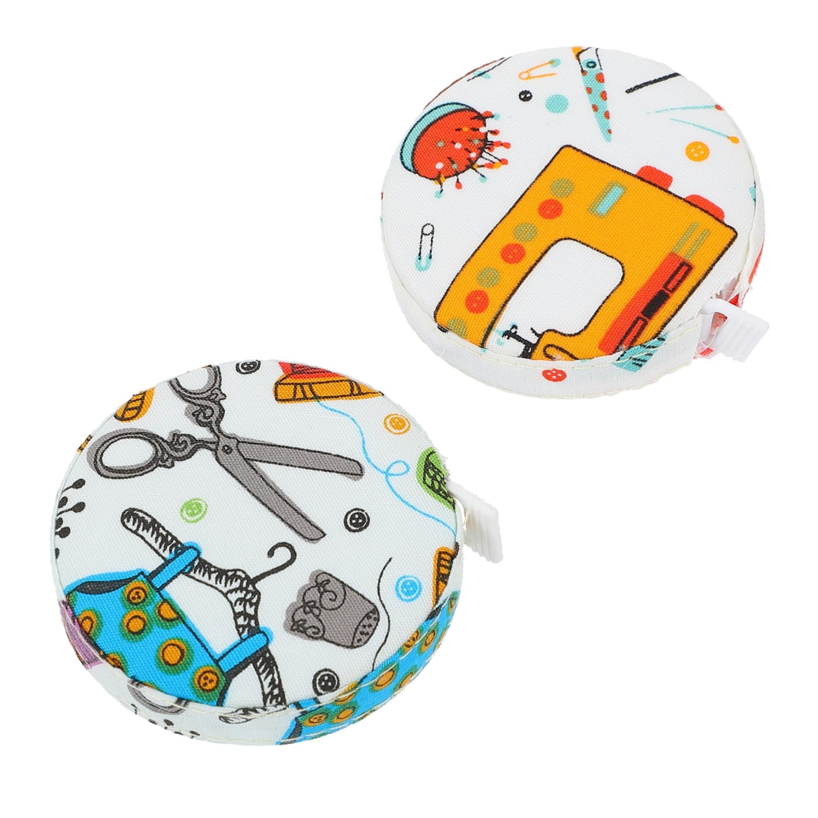 Gadpiparty Cinta De Retráctil Para Costura Y Manualidades De Herramienta Práctica Para Medición Ropa Y Sastrería 2 Piezas X 5