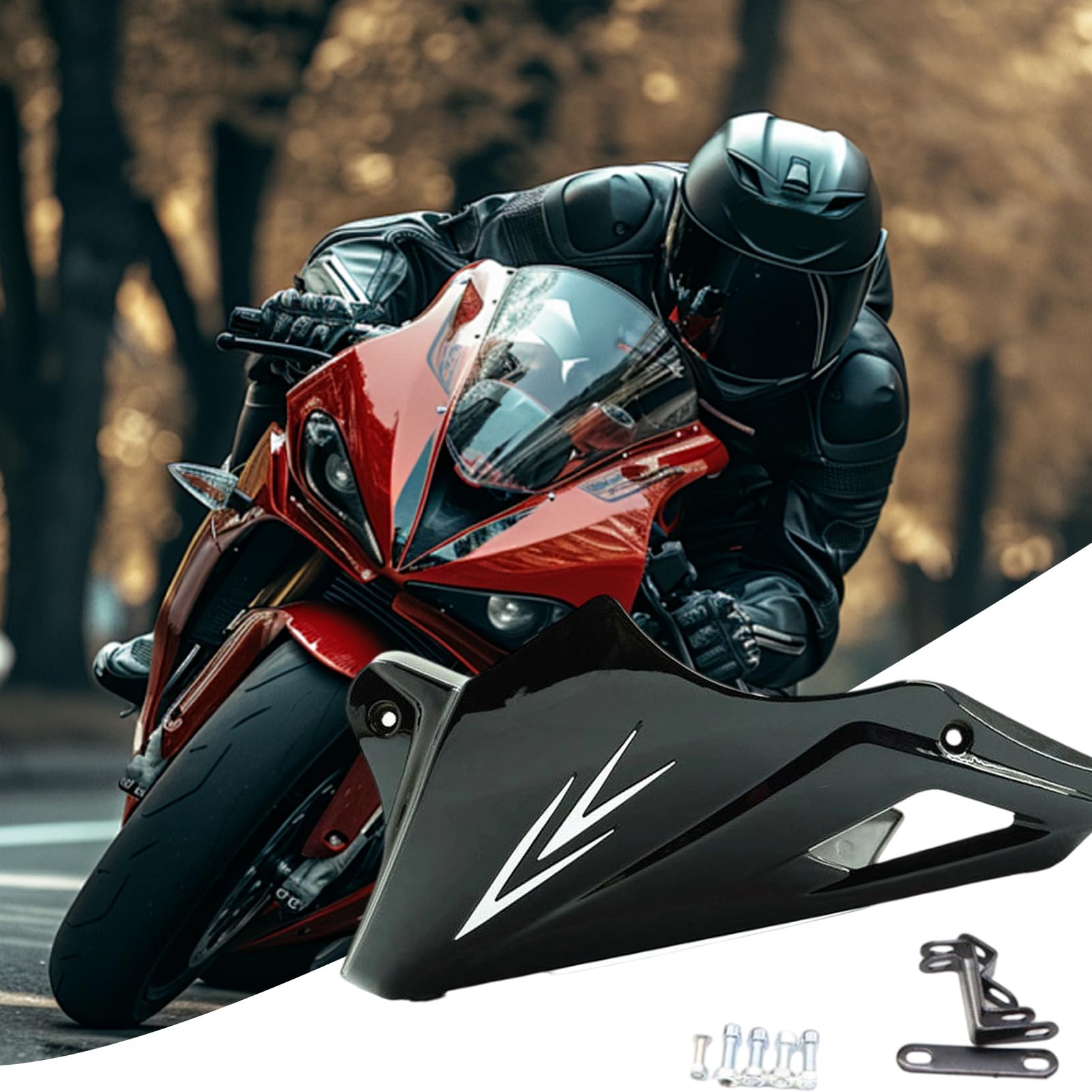 Paracapezzoli Moto Protezione Paracalore Motore | Inferiori Per Protezione Agenti Atmosferici Estetica Pendolarismo Viaggi Lunghi