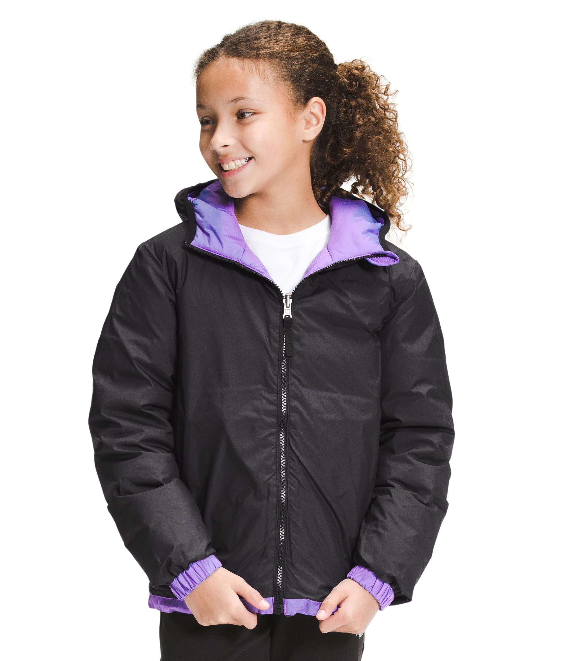 THE NORTH FACE Girls' Hyalite Down Jacket, Sweet Violet THE NORTH FACE Girls' Hyalite Down Jacket, Sweet Violet