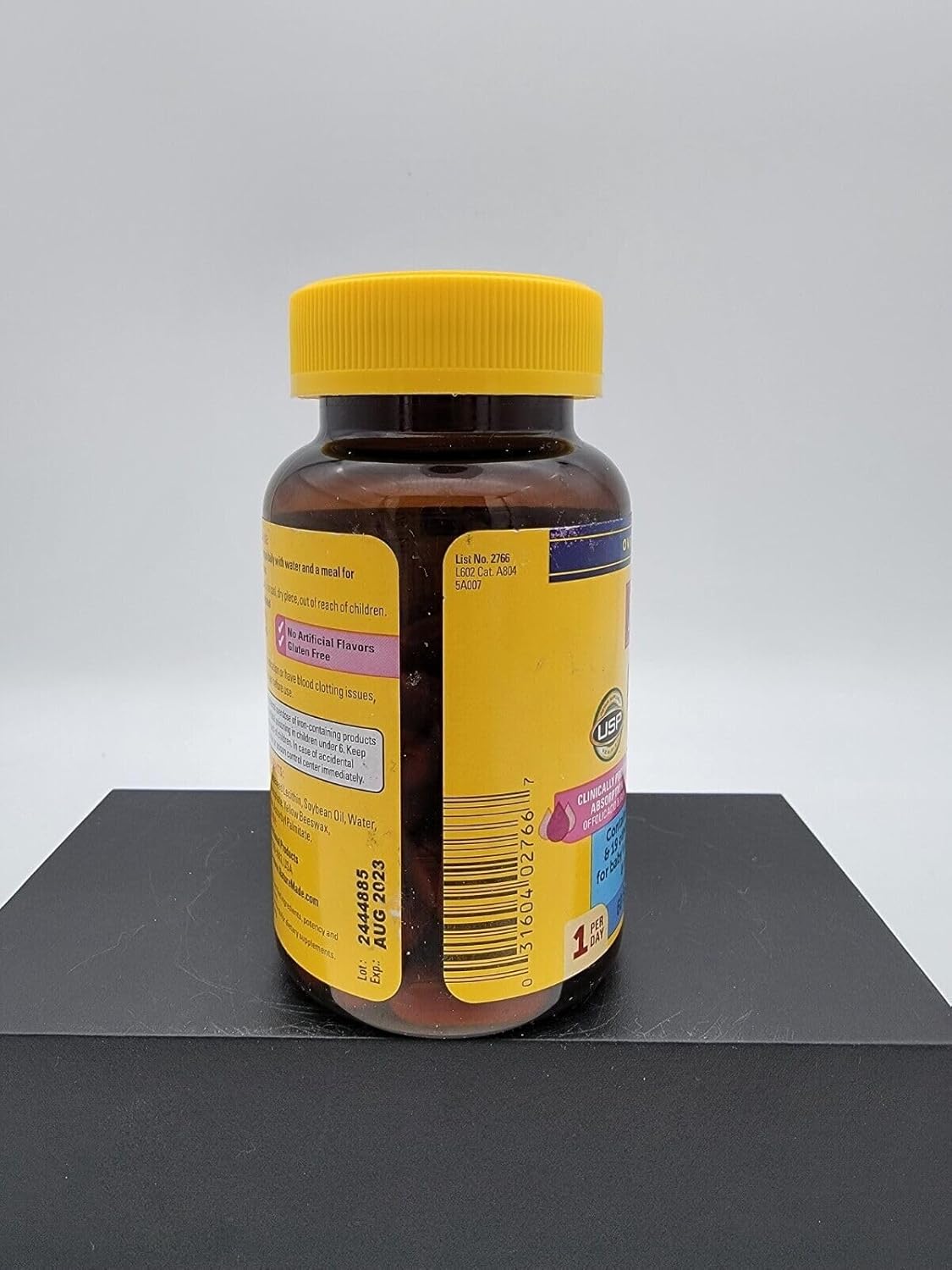 Nature Made Prenatal Vitamin + DHA Softgels with Folic Acid, Iodine and Zinc, 60 Count