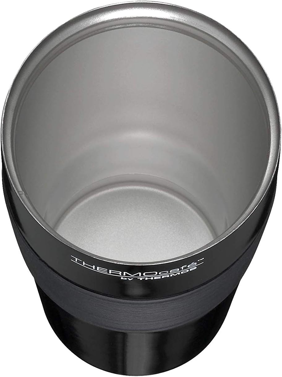 Thermos ThermoCafé 4056.205.040 Thermal Insulated Drinking Cup Thermopro, 0,4 L, Stainless Steel, Matt, Stainless Steel - Image 4