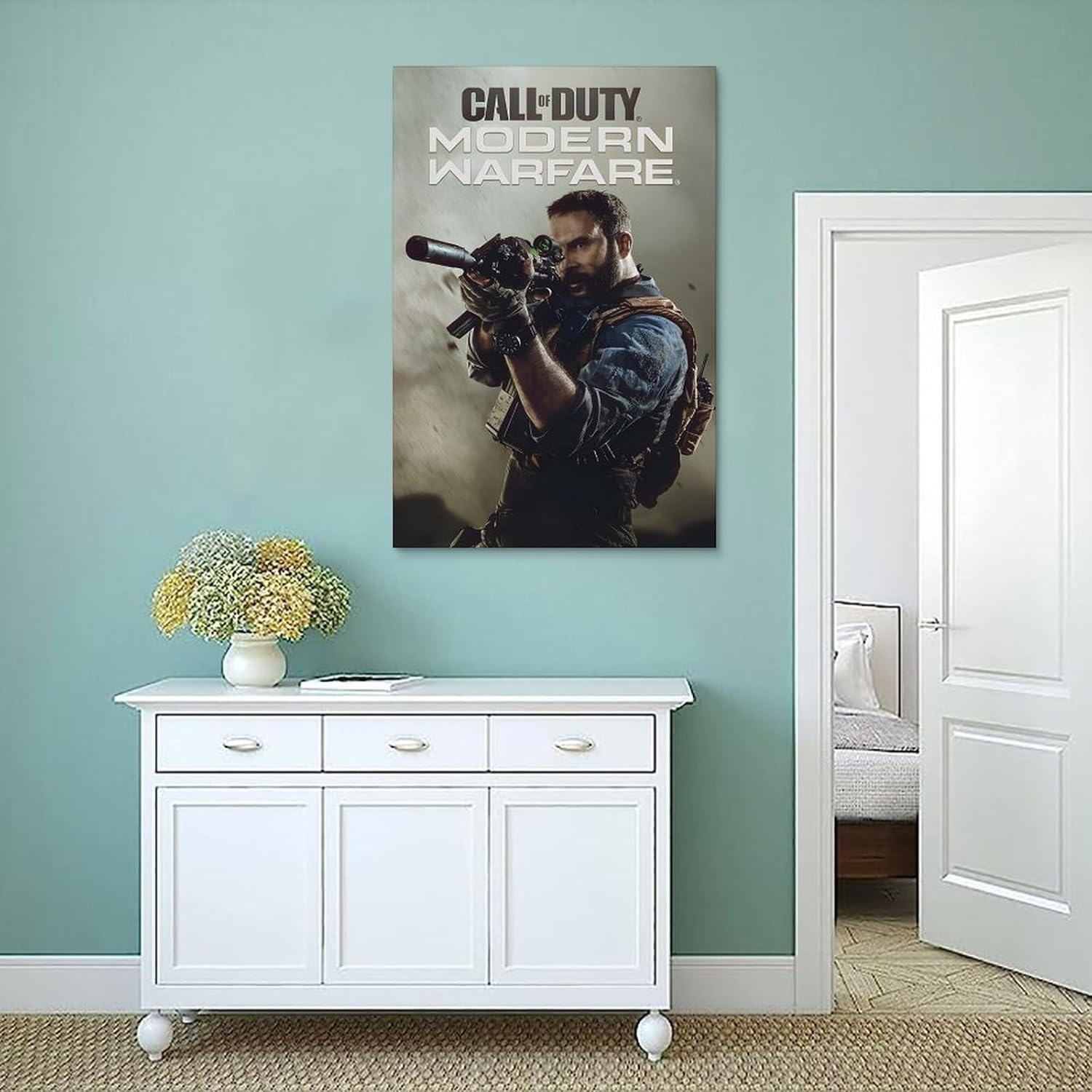 GOPOSCY Call of Duty Poster Decorative Canvas Poster Wall Art Decor Living Modern Family Bedroom Decoration Poster 24x36inch(60x90cm) Unframe-style 5 71YeEZ9bzUL. AC SL1500