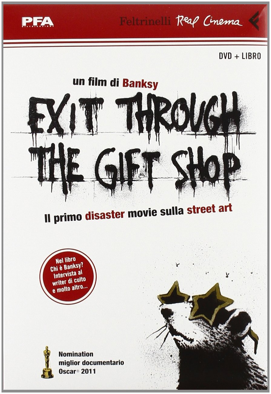 Exit Through the Gift Shop DVD con libro cadeau idéal passionné art